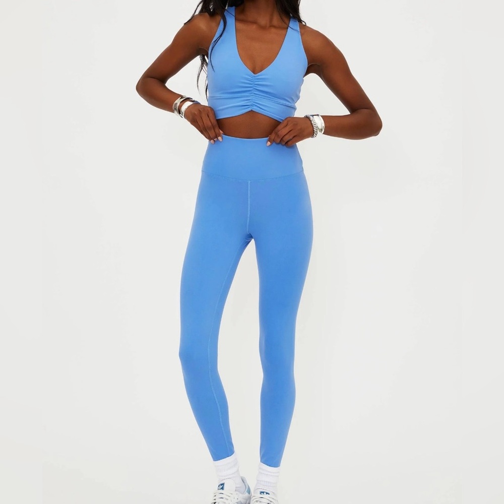 Beach Riot Blue Piper Leggings BNWT